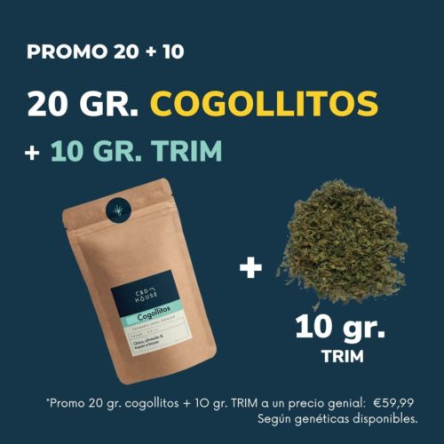 Cogollitos 20 gr. + TRIM 10 gr. CBD House